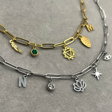 Load image into Gallery viewer, Build your own eclipse necklace - Silver