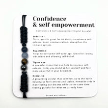 Load image into Gallery viewer, Crystal Properties bracelets