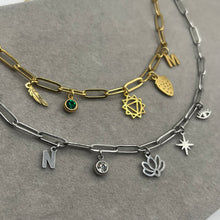 Load image into Gallery viewer, Build your own eclipse necklace - Gold 5 charms