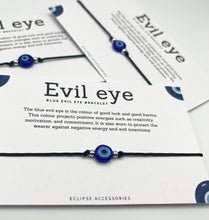 Load image into Gallery viewer, Evil eye bracelet