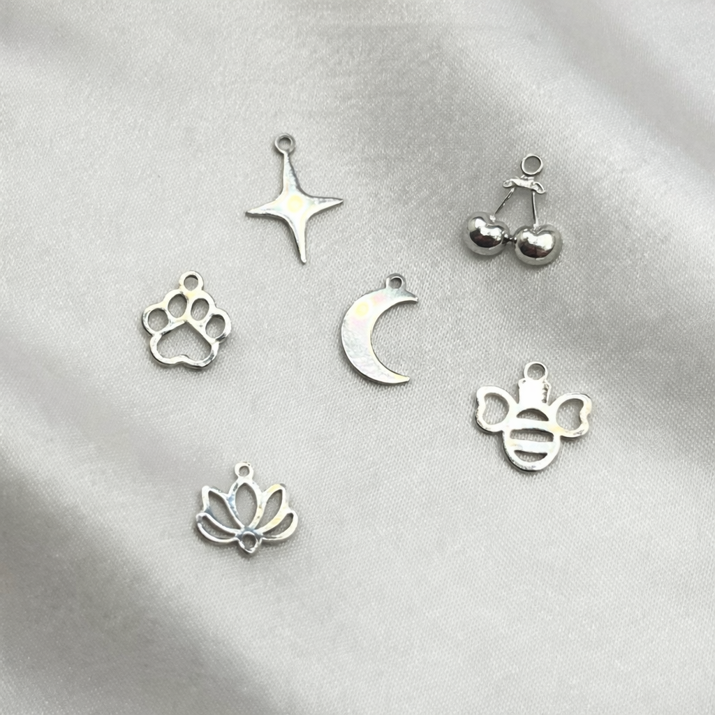 Silver small Charms