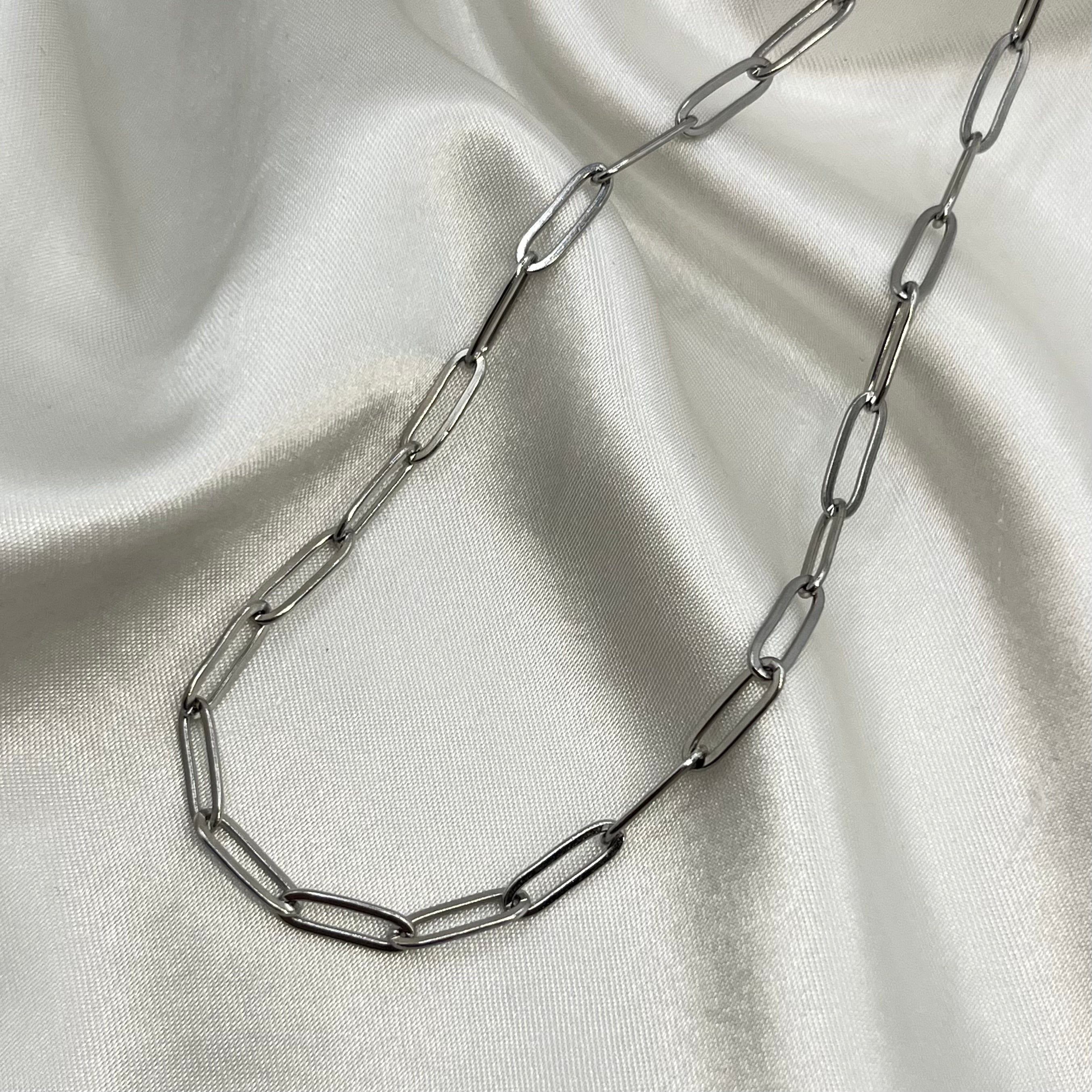 Eclipse paper chain silver