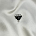 Drip heart charm
