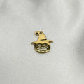 Pumpkin gold charm
