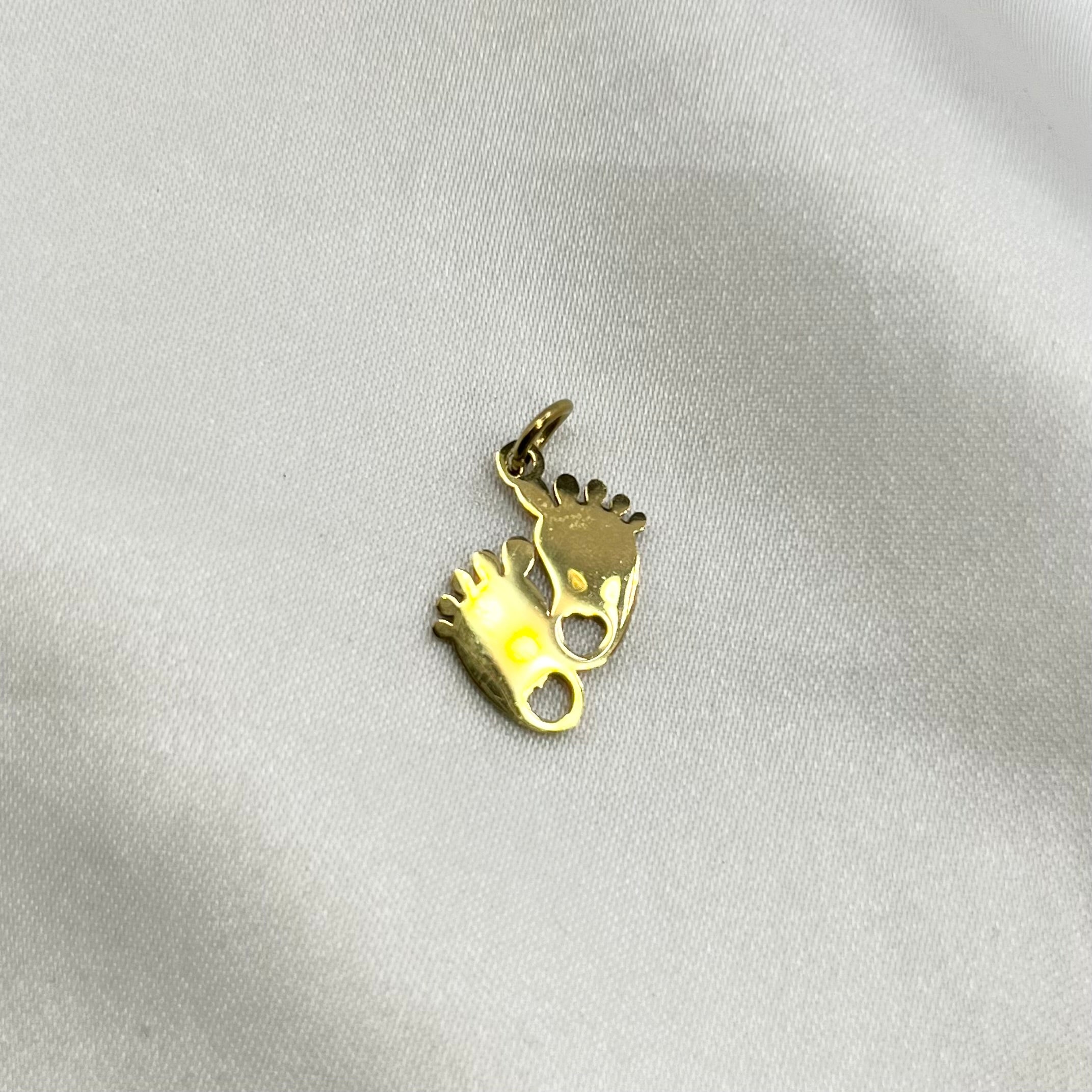 Baby feet charm