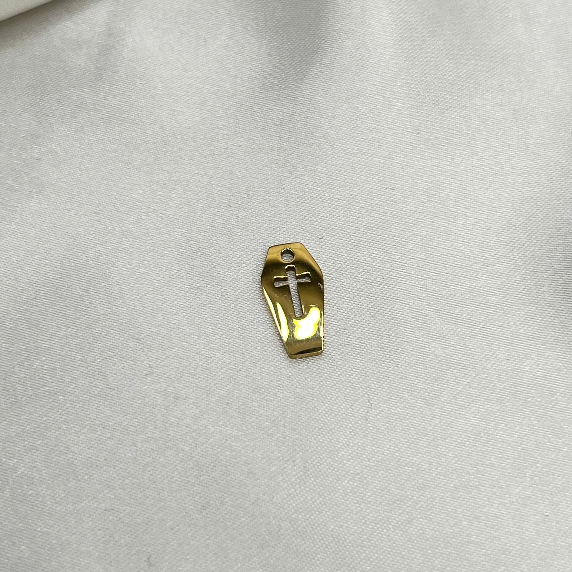 Cross coffin gold