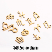 Load image into Gallery viewer, Build your own eclipse necklace - Gold 5 charms
