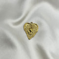 Large heart charm