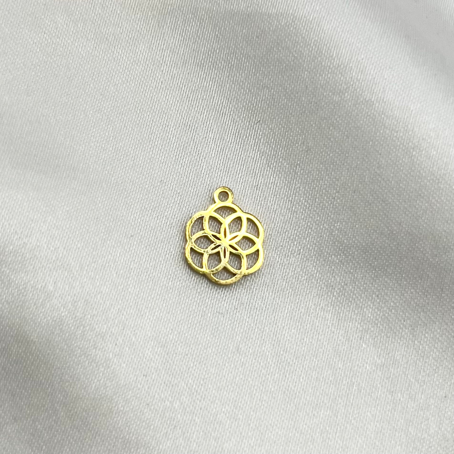Flower of life charm
