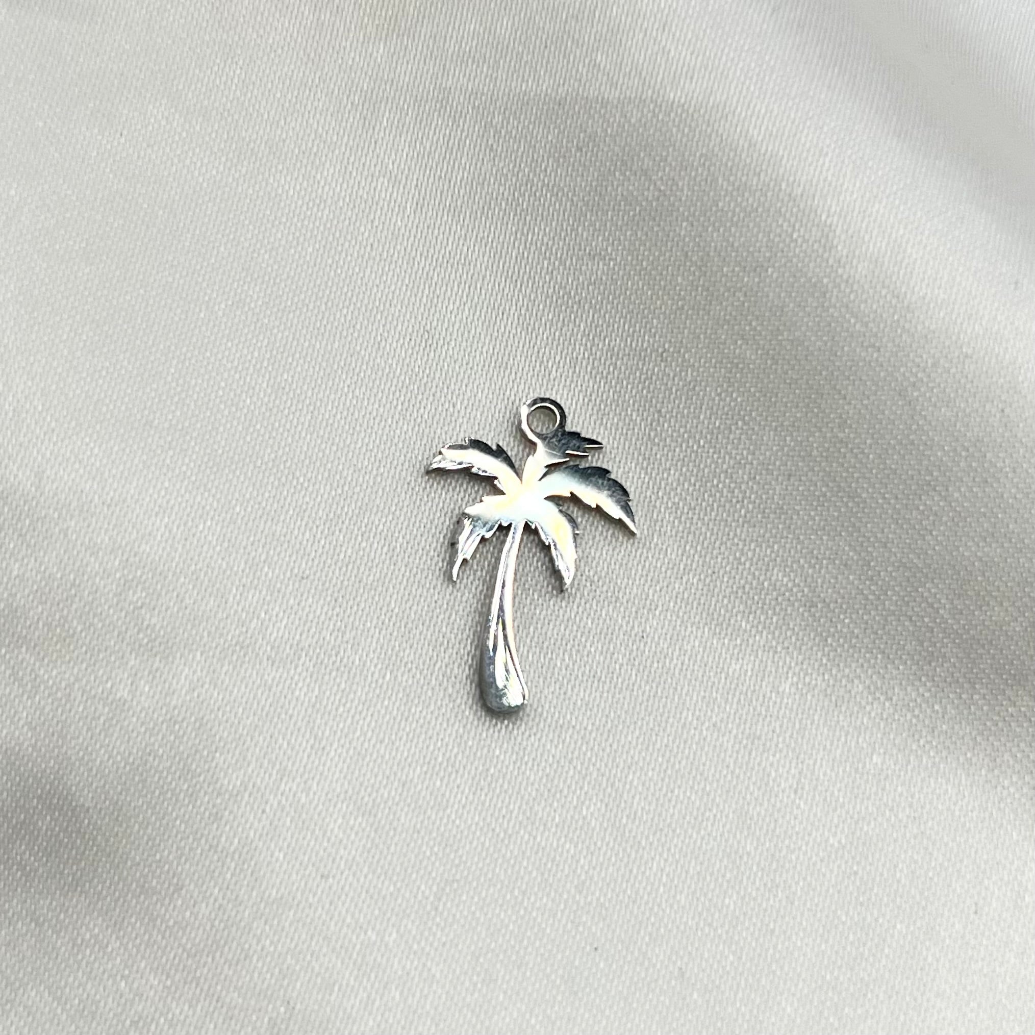 Palm tree charm