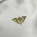 Bat with ghost charm