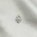 Heart hamsa hand charm