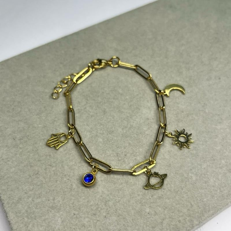 Build your own eclipse bracelet- Gold