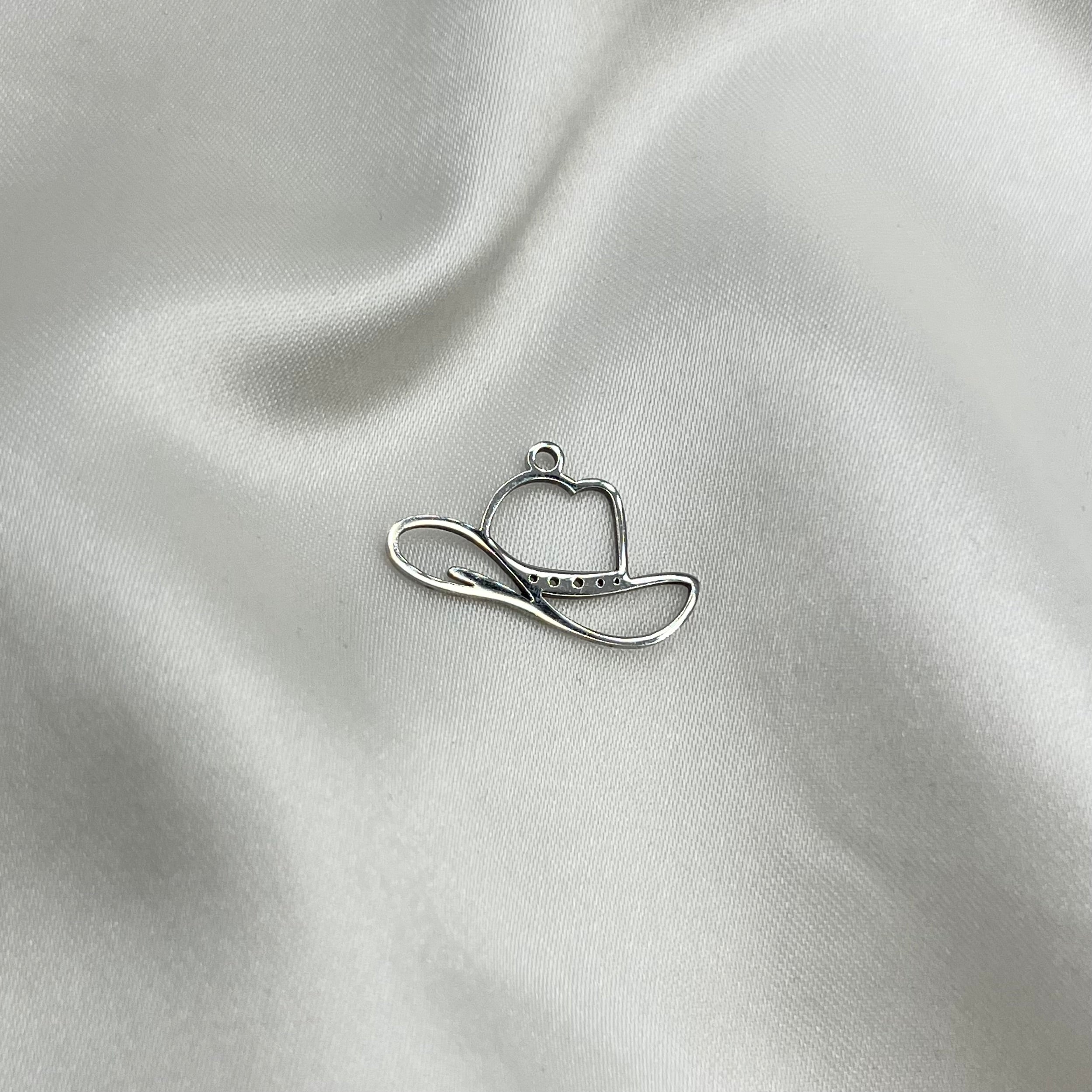 Cowboy hat charm