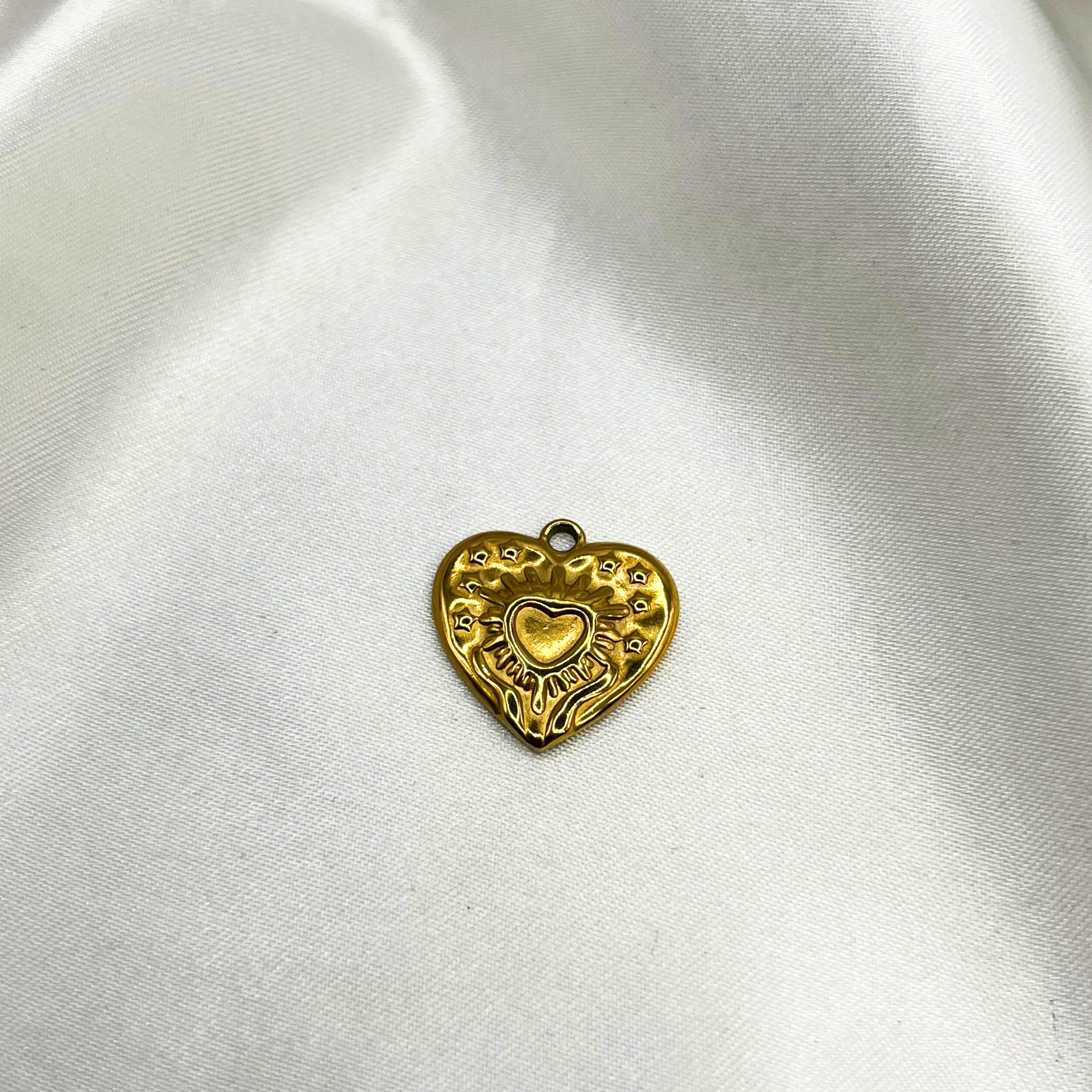 Heart charm