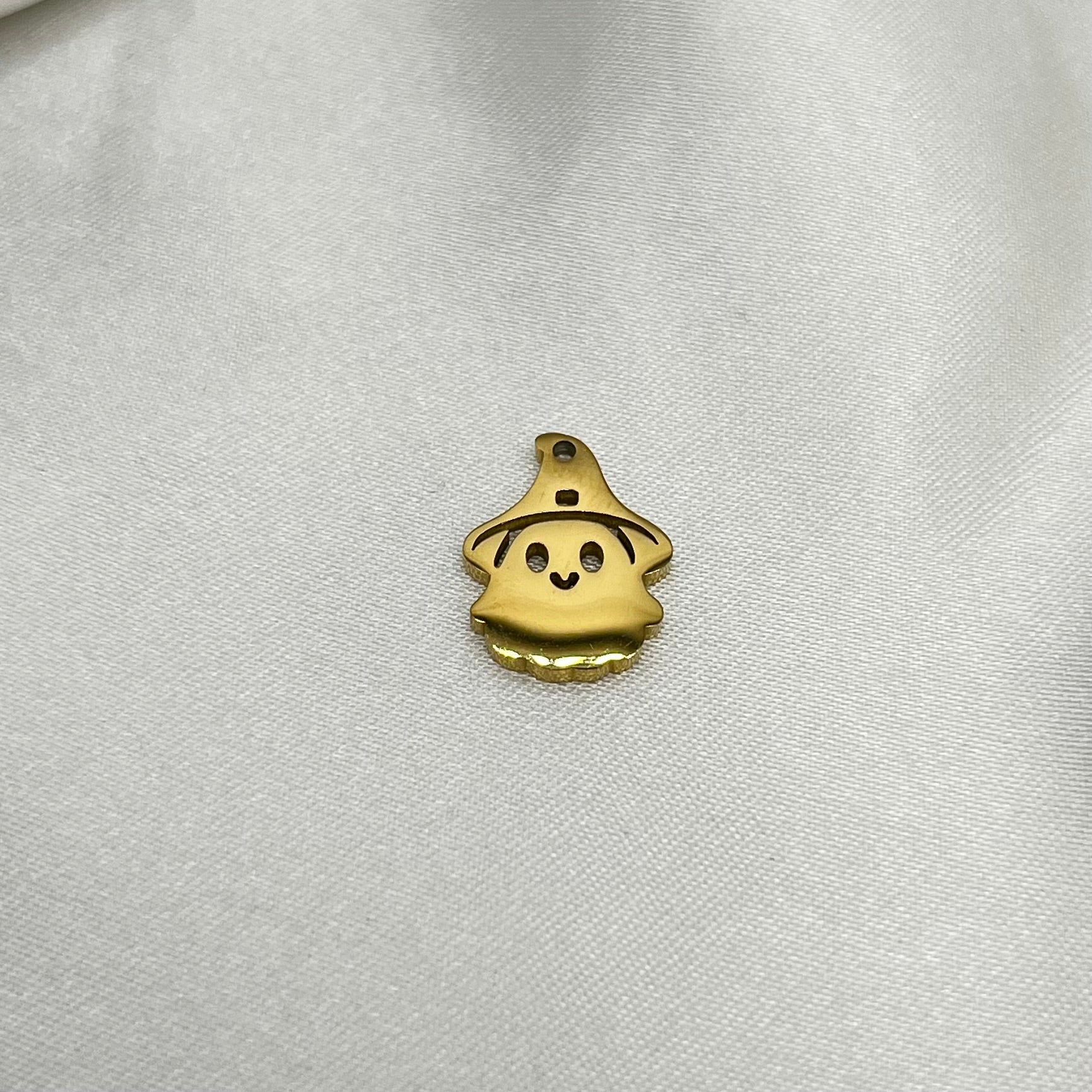 Witchy ghost charm