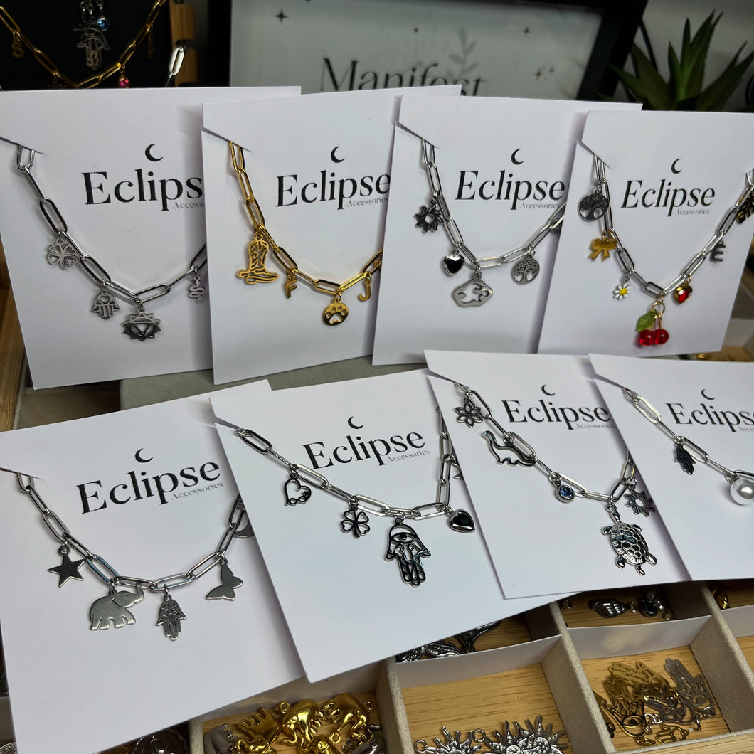 Eclipse pick charm jewellery