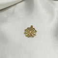 Web 1 gold charm