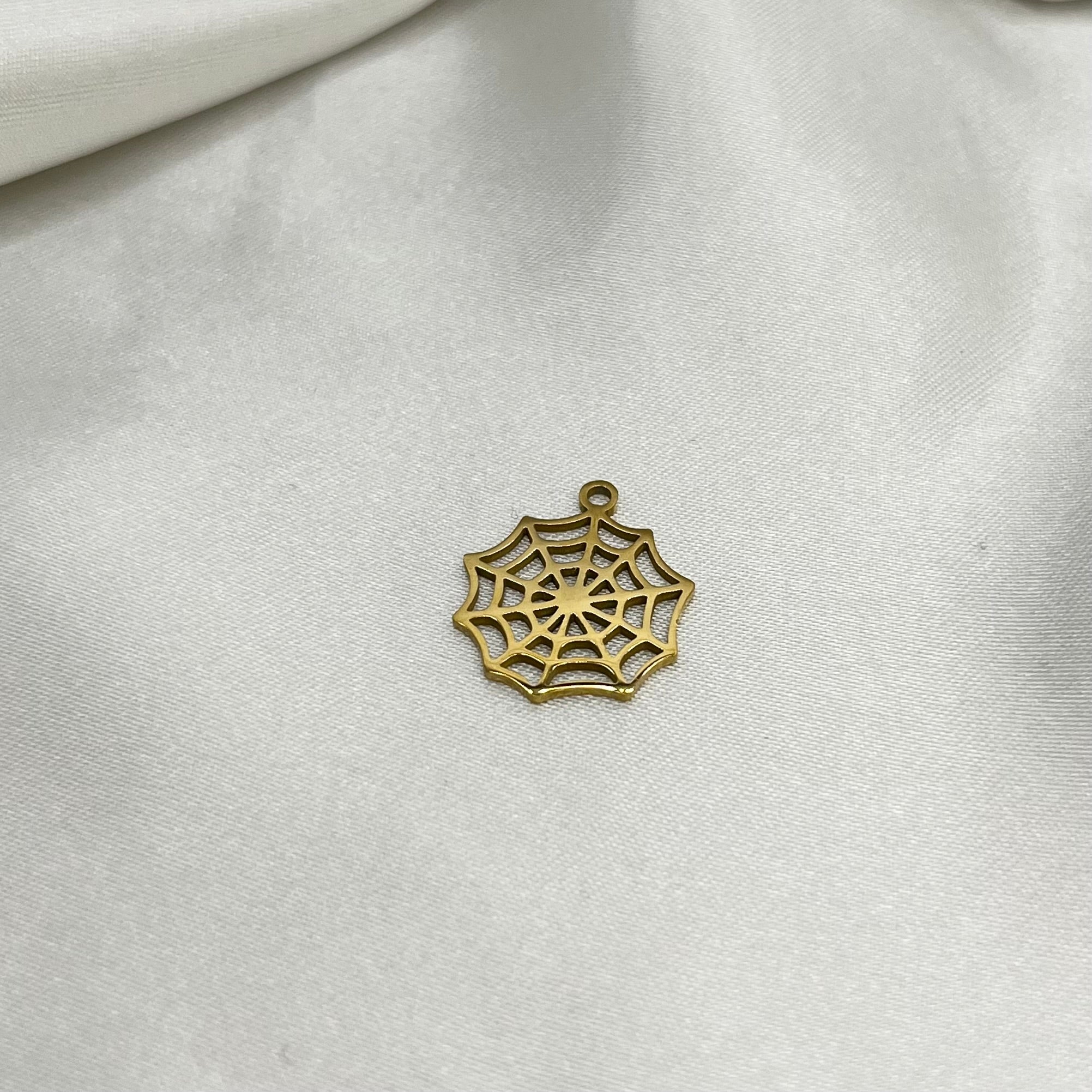 Web 1 gold charm