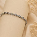 Rolo chain silver bracelet