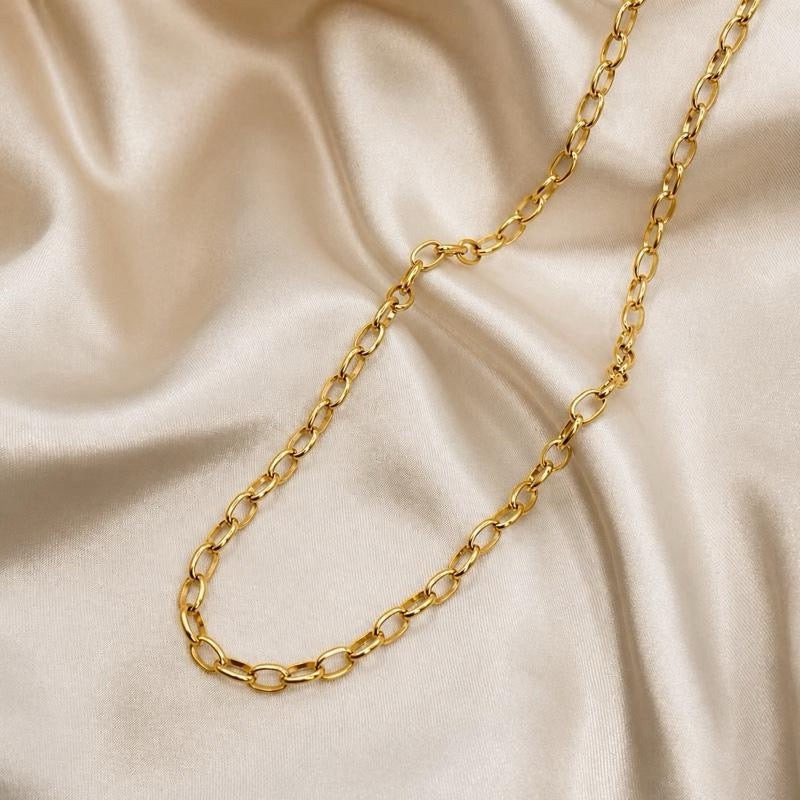 Rolo gold chain