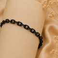 Rolo chain black bracelet