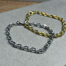 Load image into Gallery viewer, Rolo chain bracelet
